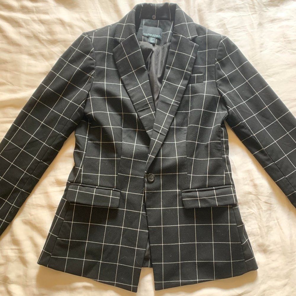 Patterned Blazer